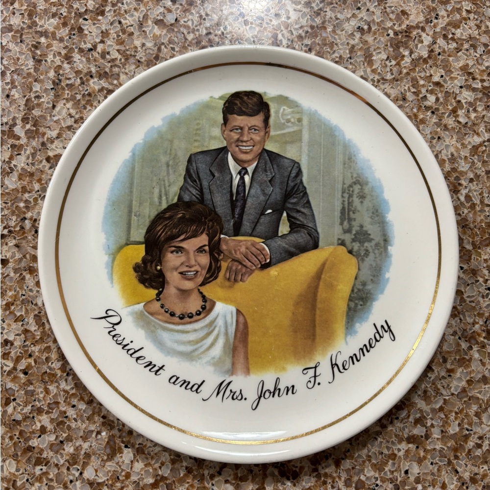 Vintage Kennedy Decorative Plate